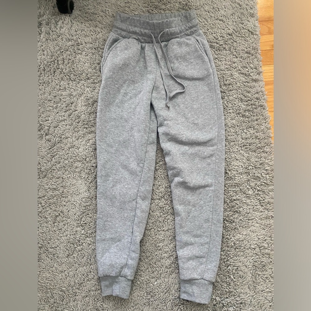 Love Streak Grey Joggers Size Small